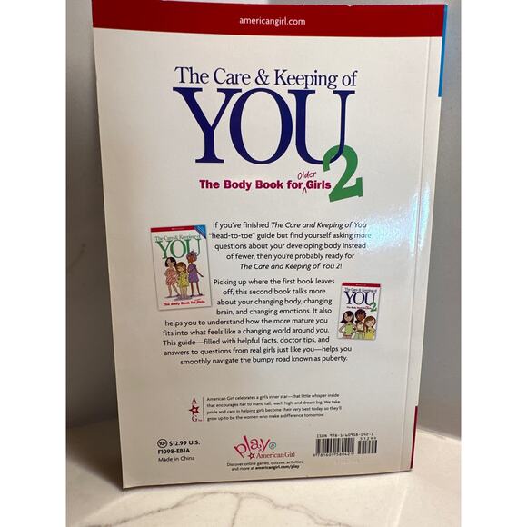 Set 4 American Girl Books - Games Giggles This That Girls Body Care Keeping You - Picture 9 of 9